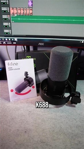 The microphone you NEED: the FIFINE K688!! @FIFINE @fifinemicrophone8078