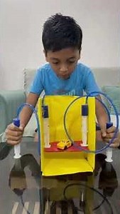 Hydraulic Toy Car Elevator By Aarav Pawaskar