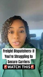 If You’re a Dispatcher Struggling to Secure a Carrier **WATCH THIS**