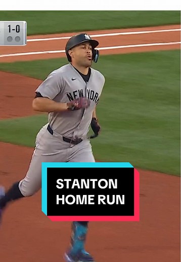 Giancarlo Stanton Home Run for the Yankees vs. Red Sox