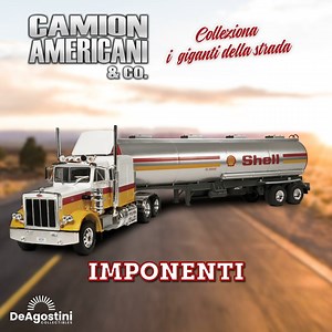 Hai mai sognato di guidare lungo la Route 66 e goderti il paesaggio, la sensazione di afferrare il volante e il suono del motore? 🔥 Con la collezione "Camion Americani & Co.", sarai a un passo dal vivere il grande sogno americano. 🚚 Scoprila sul nostro sito! 👉 https://an7b.short.gy/AmericanTrucks_DeAIT | De Agostini