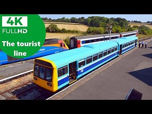 Cab Ride On A Class 142 Pacer Train (Unit 142011) At Midland Railway Butterley In Full 4k [60FPS]