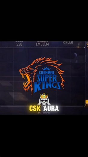 CSK Logo Bio Code 😱🔥 #shorts