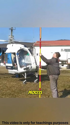 81K views · 237 reactions | Why do engineers intentionally hit helicopter blades with a pole? See the low-tech, high-stakes 'Blade Tracking' test that prevents catastrophic accidents! #AviationFacts #Engineering #usa #hollywood #DidYouKnow #englishfacts #canada #africa | thefactfile | Facebook
