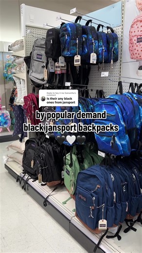 Stylish Black and Gray JanSport Backpacks at Target