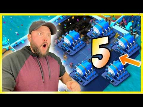 5ER *WINS* in Season 86! // Boom Beach Warships