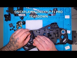 ONEXPLAYER ONEXFLY F1 Pro Teardown: How to Fix/Upgrade Your Handheld (Full Disassembly) 🔧