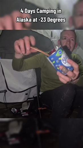 Surviving 4 Days Camping in Alaska at -23 Degrees