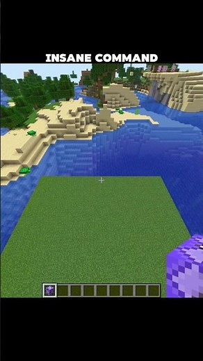 Minecraft Water Grass Block Command