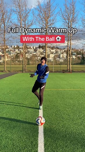 Full Dynamic Warm Up With The Ball for Soccer