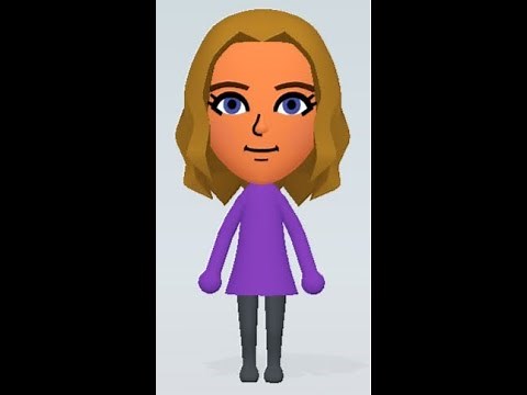 Nintendo CPU Wii U Mii Character: Alice Mii
