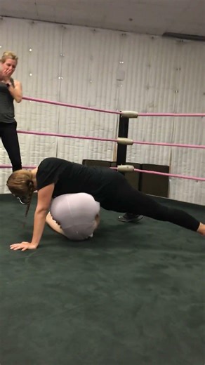 Helena was always such a pro for me to wrestle with me playing Reggie in Glow Netflix