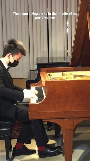 When The Piano String Breaks in The Middle of a Performance: