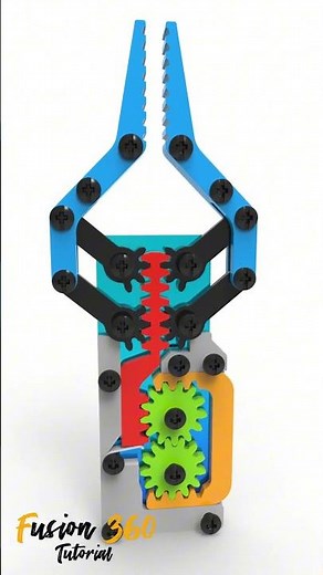 Geared Claw Mechanism Explained | Synchronized Gripping System