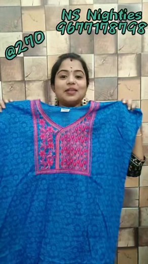 Ns nighties: 9677178798 #live #jewellery #shopping #kurtis #Branding #promotion #sales #sarees #readymadeblouse #semibridalsaree #cottonsaree #kalamkari #salwarmaterial #nighty #mask #onlineshopping #influencer #clothing #trending #pocketfriendly #weavers #manufacturers #brandingwithShakthii | Branding with Shakthii | Facebook