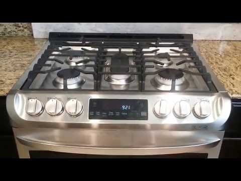 LG Electronics Gas Slide-In Range with Probake Convection - DEMONSTRATION