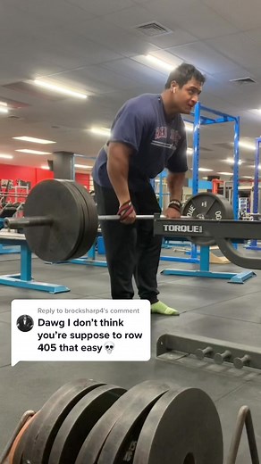 Shans Bruh First 405 Deadlift Experience | Heavy Barbell Rows and Bench Press