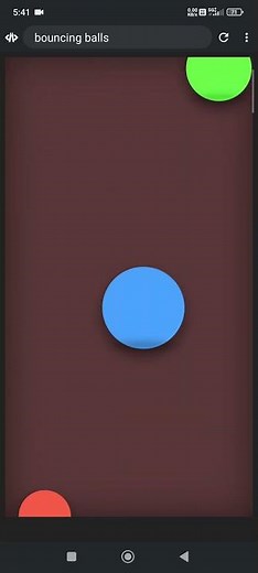 Bouncing Balls Animation in HTML CSS