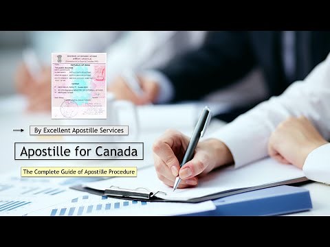 Certificate Apostille for Canada | Apostille Procedure