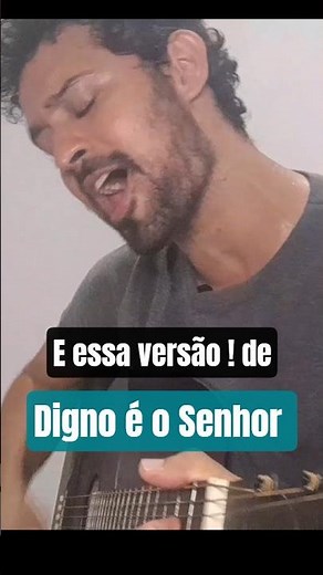 Digno é o Senhor - Felipe Rodrigues | Acústico voz e violão cover