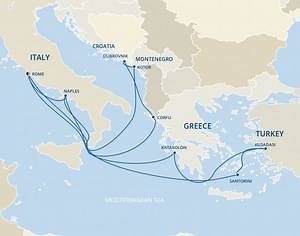 Mediterranean, Aegean & Adriatic - Princess (14 Night Roundtrip cruise from Rome)