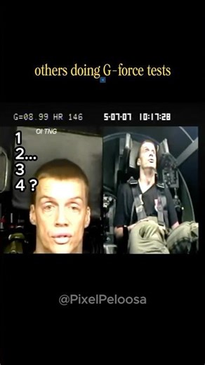 Others Doing the G-Force Test vs the Last One💀