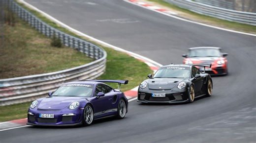 Epic track battles by fast drivers at the Nürburgring