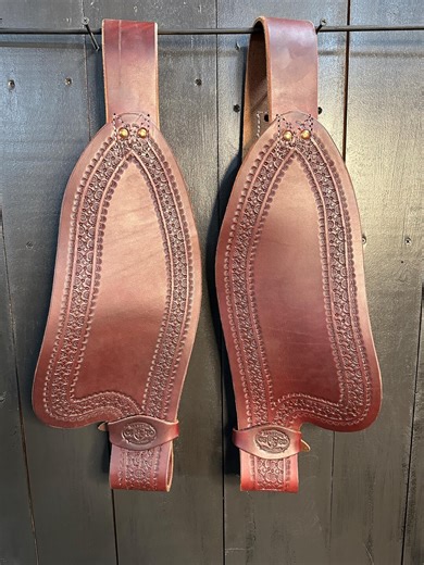 Replacement Saddle Fenders / Youth Size / Pair of Western Leather Fenders - Etsy
