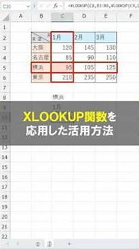 [Excel] You're wasting XLOOKUP if you only use it vertically