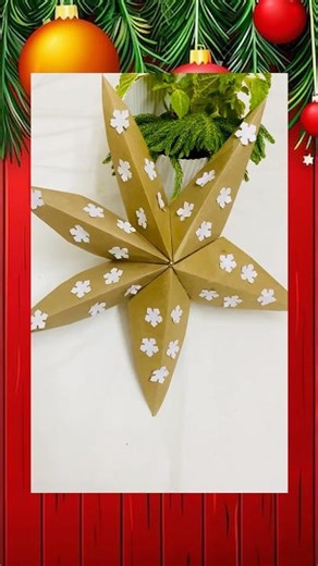 Best out of waste 3d star!#shorts 🤩🤩😍😍