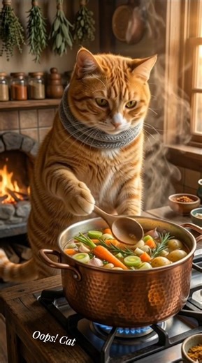 “Hunt, Ride, Cook: The Ginger Cat Story”#cat #catvideos