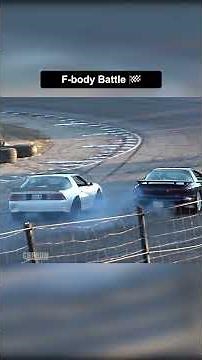 The Final two races of the finals after tying in the first race - Chevy Camaro vs Pontiac Firebird