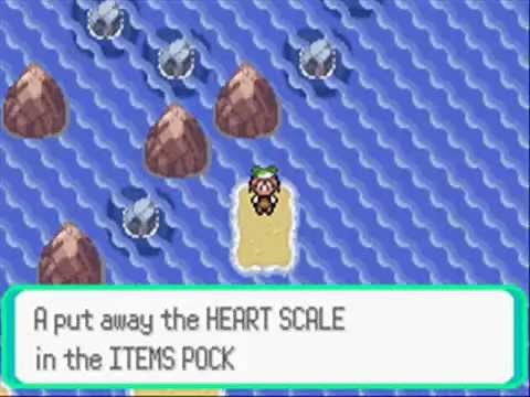 Pokemon Ruby/Sapphire/Emerald - All Heart Scale Locations