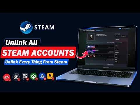 How To Unlink All Steam Accounts | Unlink Everything From Steam