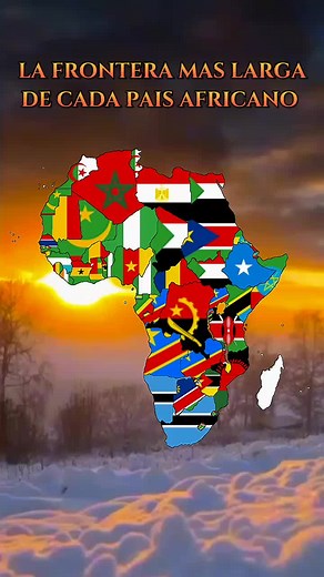 Descubre las Banderas de África en Mapa