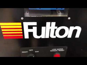 Fulton 2019 gas fired 15 HP steam boiler classic editon Sold & installed by sussex equipment.