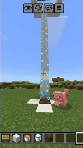 how to build an easy trap in minecraft💕#happy