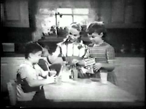 TV Commercial for Bakers Instant Chocolate - with Jiminy Cricket - from the 1950s!!