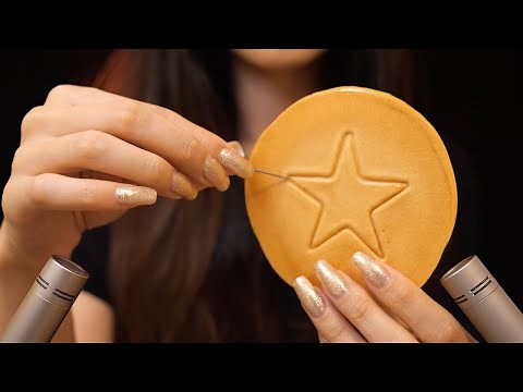 ASMR SQUID GAME Dalgona Candy Challenge | Tapping, Cracking Triggers for Sleep(No Talking)