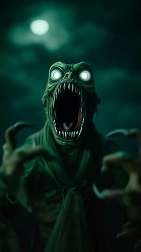 Creepy Creature Roar 👻 | Spooky Halloween Short