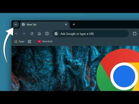 You Can Finally Hide the Tab Search Button in Google Chrome!