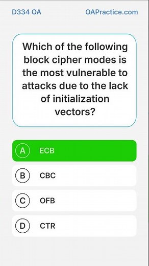 Don’t Make This Common Mistake! ❌ WGU D334 OA Question Explained