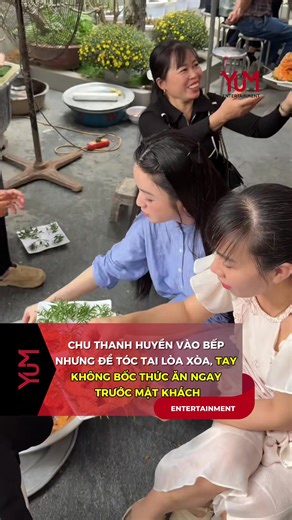 Chu Thanh Huyền vào bếp nhưng xoã tóc #chuthanhhuyen #quanghai #xh #tintuc24h