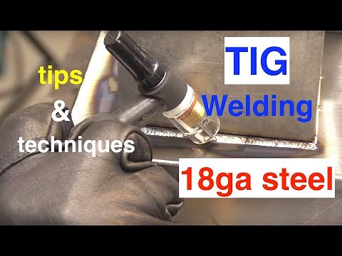 TIG Welding 18ga steel Laps | Welding Tips & Tricks #Welding #TIG #WeldingTechniques