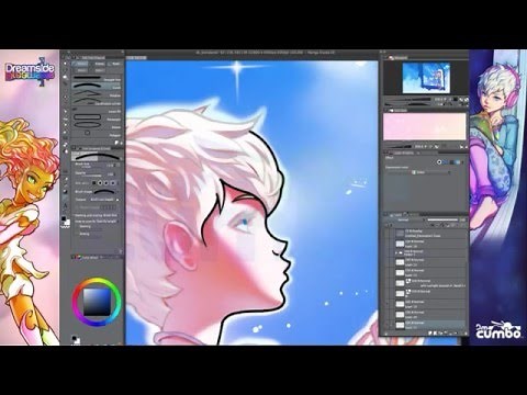 Draw Elegant Digital Linework in Manga Studio with the Curve Tool