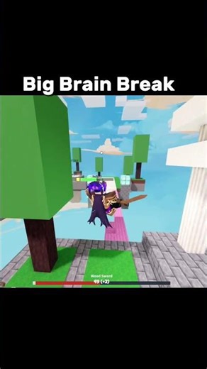 Big Brain Bed Plate Break #bedwars #bedwarsroblox #robloxbedwars #bedwarsmontage #foltyn #tanqr