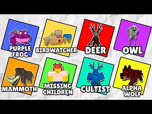 99 Nights In The Forest: Every ENTITY Explained