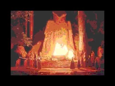 Bohemian Club at the Bohemian Grove Near Monte Rio, California ~ Cremation of Care Tribute