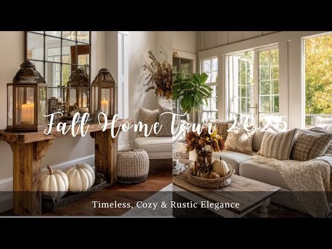 Fall Home Tour 2025 | Timeless, Cozy & Rustic Elegance