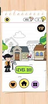 Brain Test 4 Level 202 Walkthrough